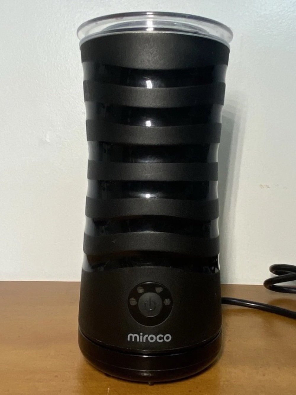 Miroco MI-MF002 Electric Milk Steamer and Frother - Black